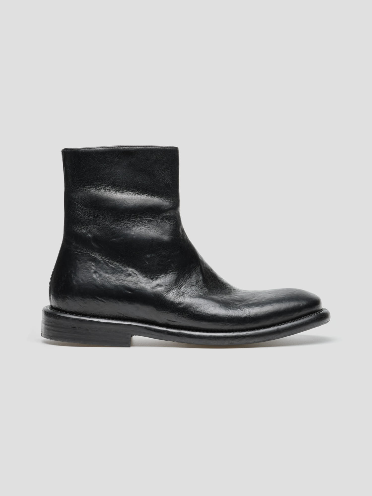 boots 01 leather black 스니커즈와 구두